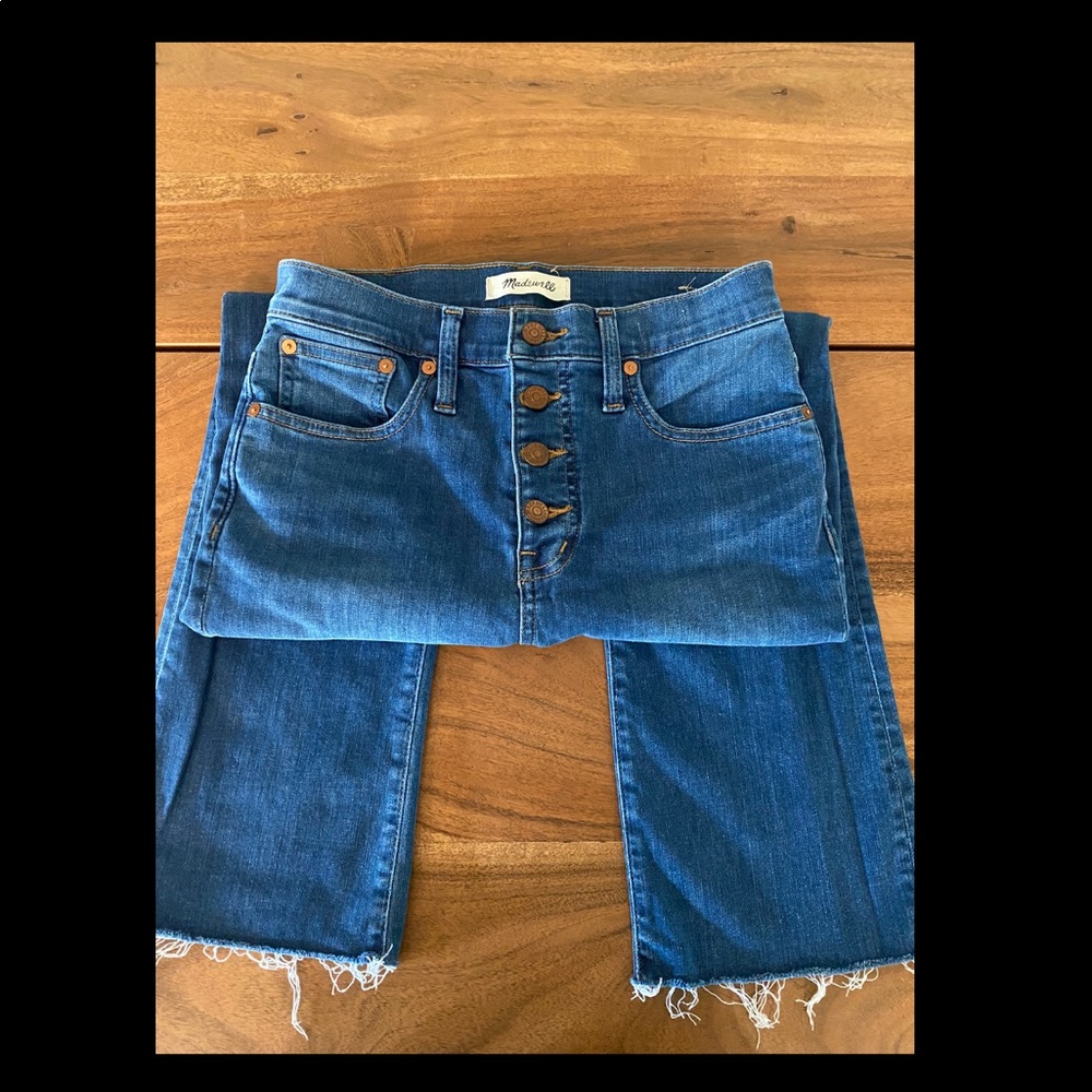 Madewell crop Jean
